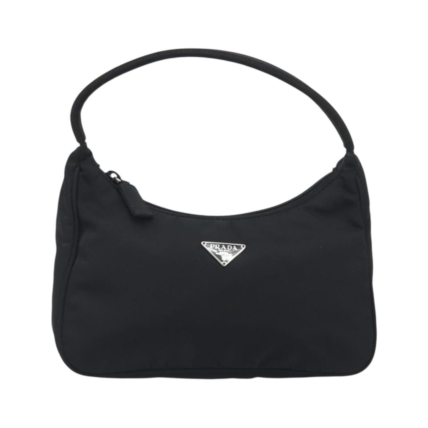 Prada Hobo Tessuto, Black, Nylon, Handbag