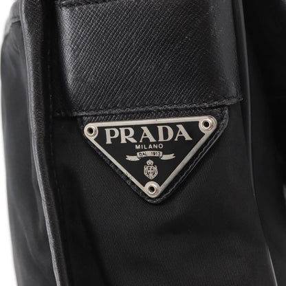 Prada Logo Flap Messenger Bag - Brandsamsara