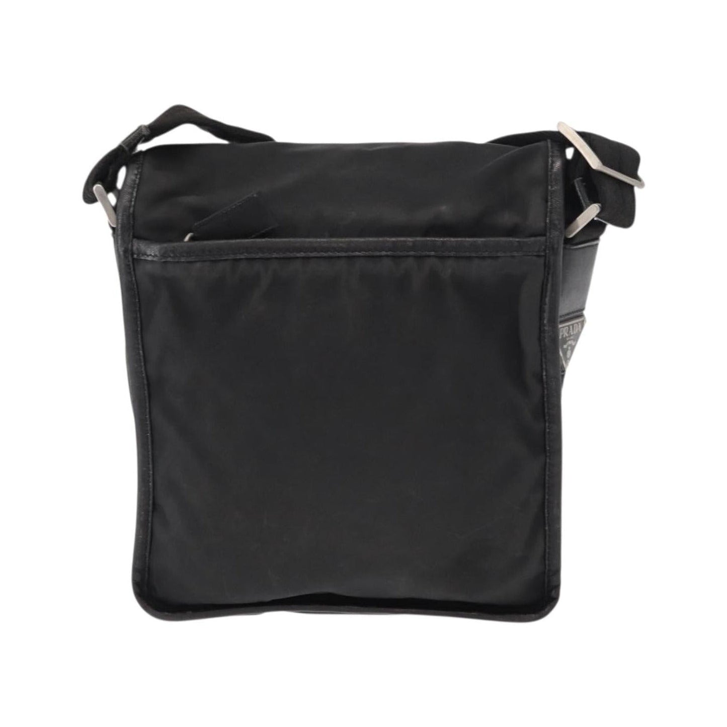 Prada Logo Flap Messenger Bag - Brandsamsara