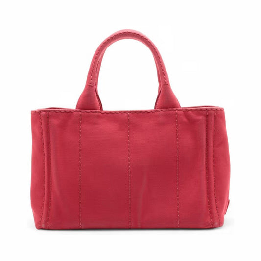 Prada Logo Strap Canapa Tote - Brandsamsara