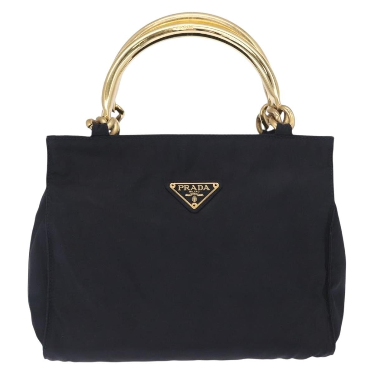 Prada Metal Handles Tote - Brandsamsara