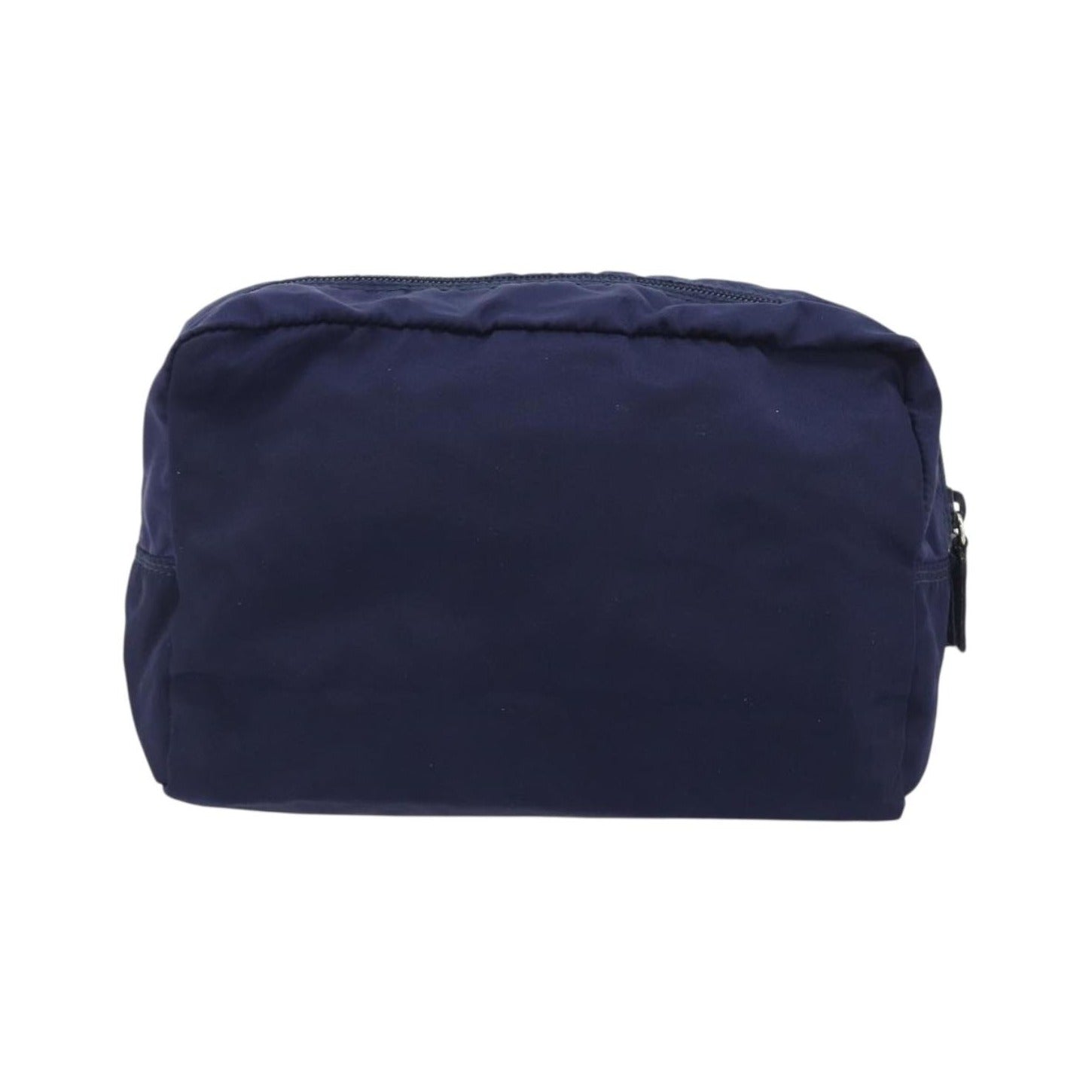 Prada Pouch Nylon, Navy, Nylon, Clutch