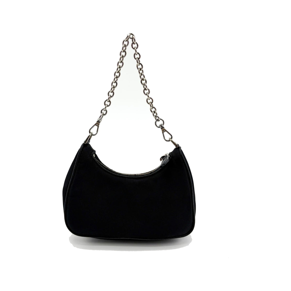 Prada Re-Edition Tessuto, Black, Nylon, Shoulder Bag