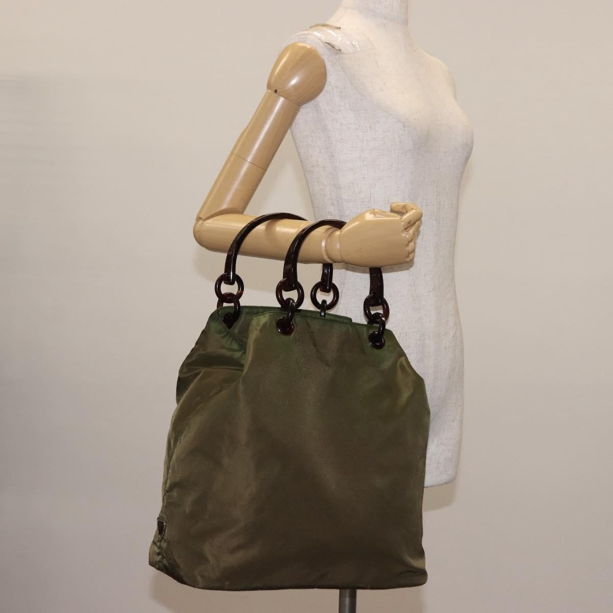 Prada Resin Handle Tote - Brandsamsara