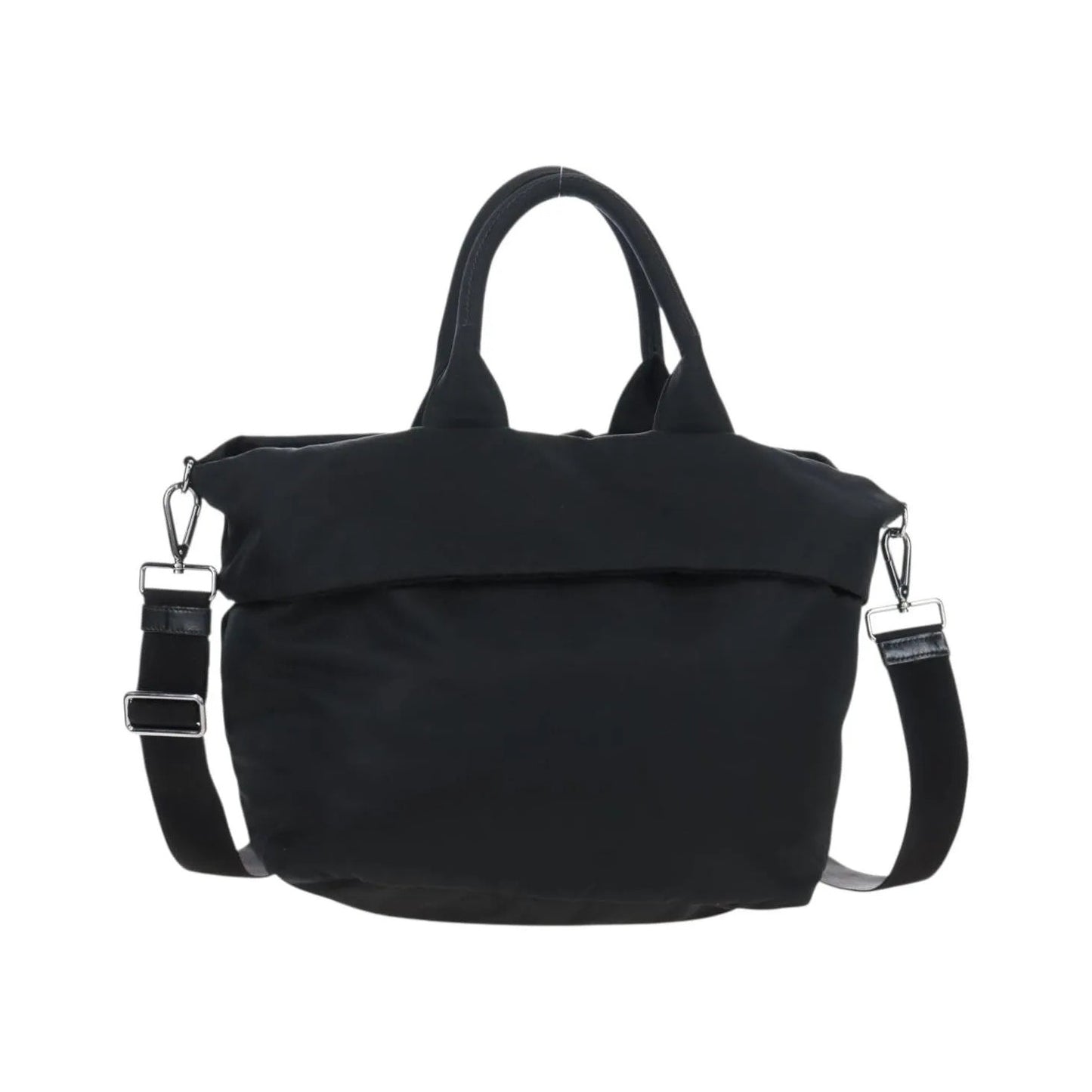 Prada Reversible Tote nylon, Black, Nylon, Handbag
