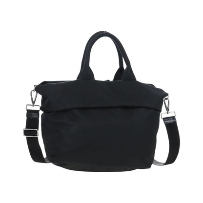 Prada Reversible Tote nylon, Black, Nylon, Handbag