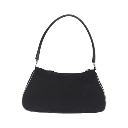 Prada Shoulder Tessuto, Black, Nylon, Shoulder Bag