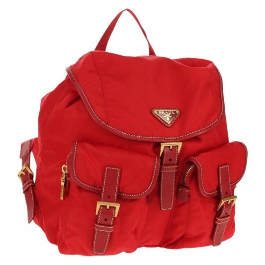 Prada Vela Double Front Pocket Backpack - Brandsamsara