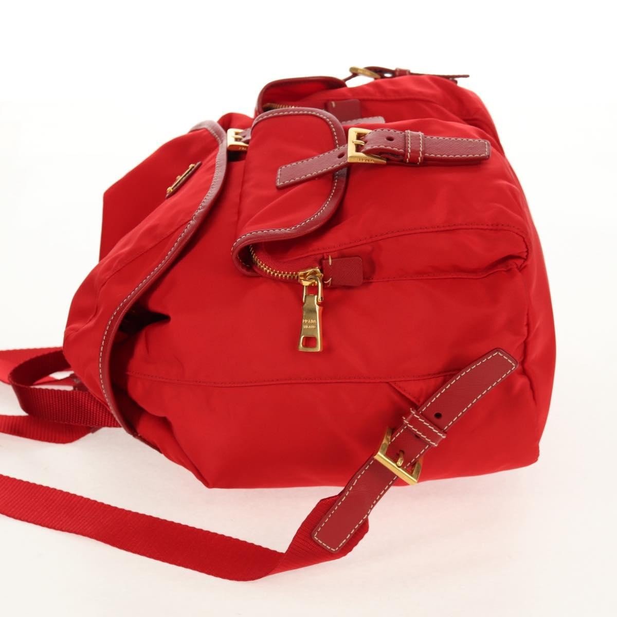 Prada Vela Double Front Pocket Backpack - Brandsamsara