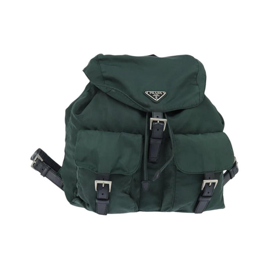 Prada Vela Double Front Pocket Backpack - Brandsamsara