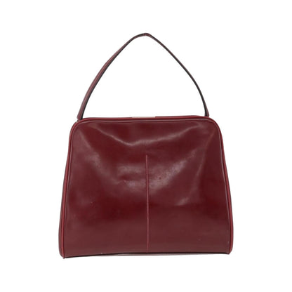 Prada Vintage Leather, Burgundy, Leather, Handbag
