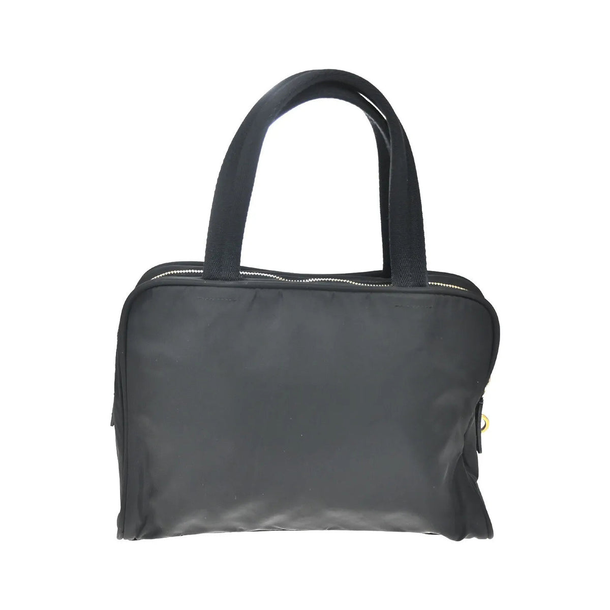 Prada Vintage Tessuto, Black, Nylon, Handbag