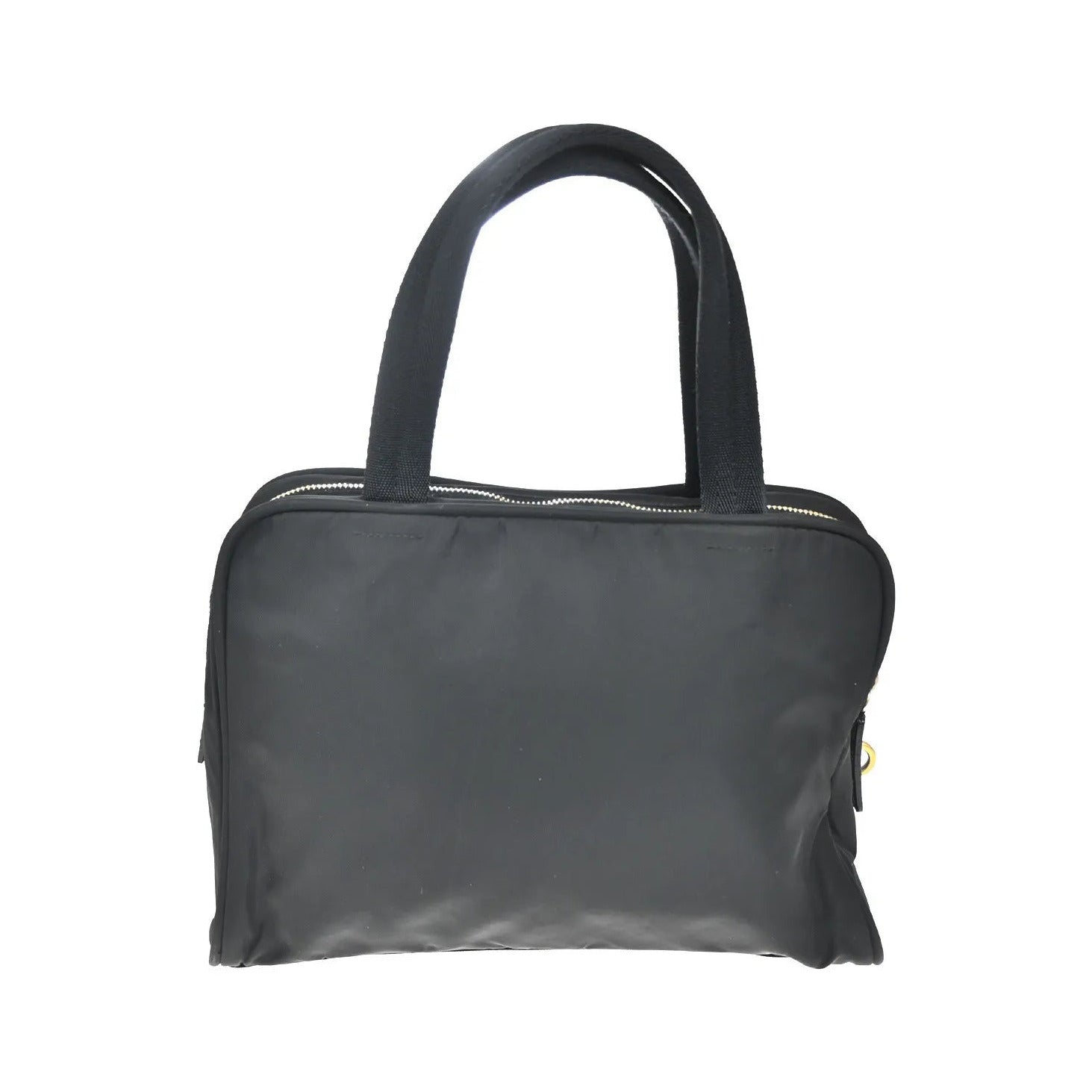 Prada Vintage Tessuto, Black, Nylon, Handbag