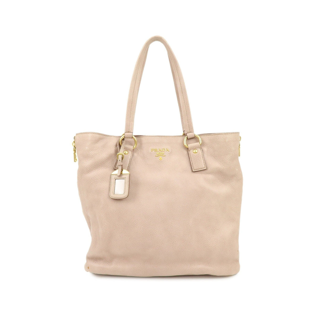 Prada Vitello Daino Leather, Pink, Leather, Shoulder Bag