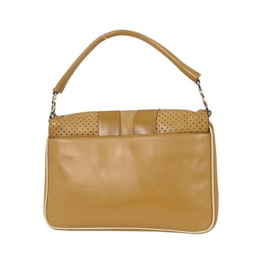 Prada Vitello Drive Leather, Brown, Leather, Handbag