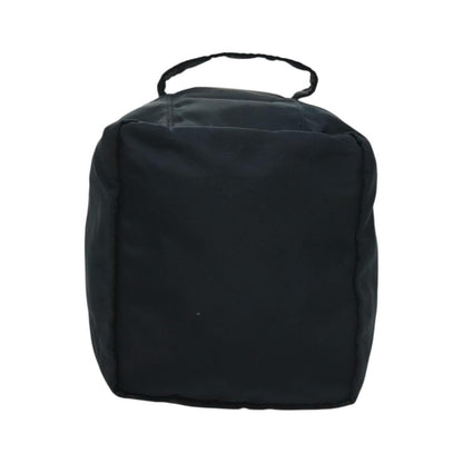 Prada Zip Around Toiletry Tessuto, Navy, Nylon, Clutch