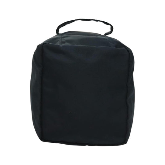 Prada Zip Around Toiletry Tessuto, Navy, Nylon, Clutch