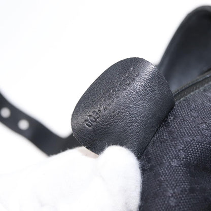 Gucci Vintage Bamboo Backpack Leather, BLACK, LEATHER, Backpack