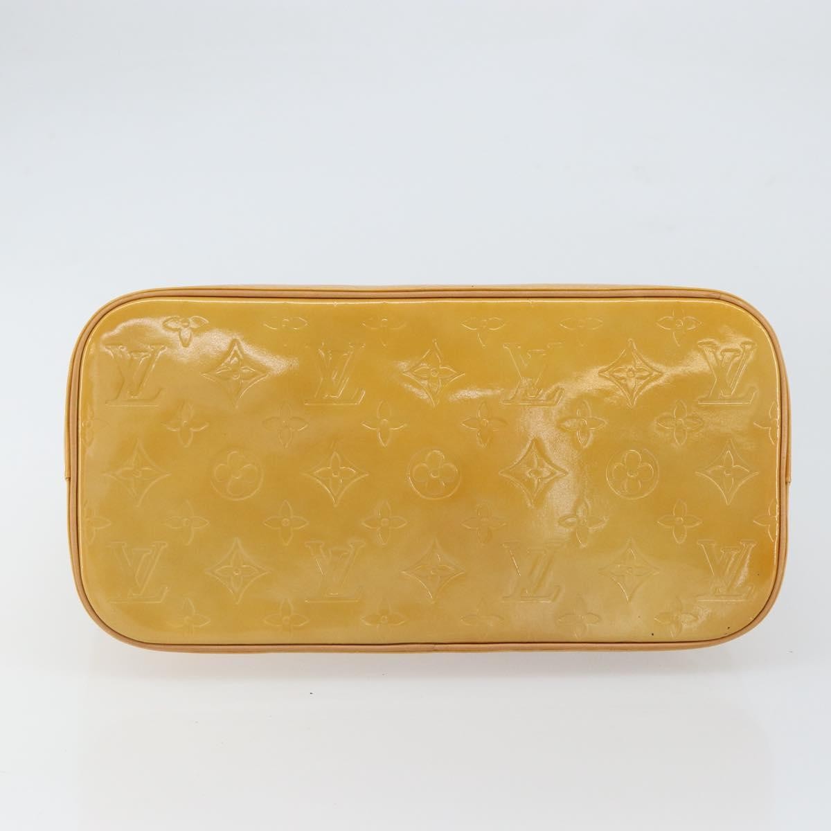 Louis Vuitton Houston Handbag Monogram Vernis, BEIGE, PATENT_LEATHER, Handbag