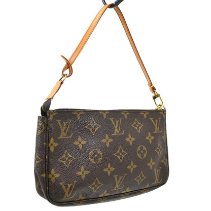 Louis Vuitton Pochette Accessoires NM Monogram Canvas, Brown, Canvas, Clutch