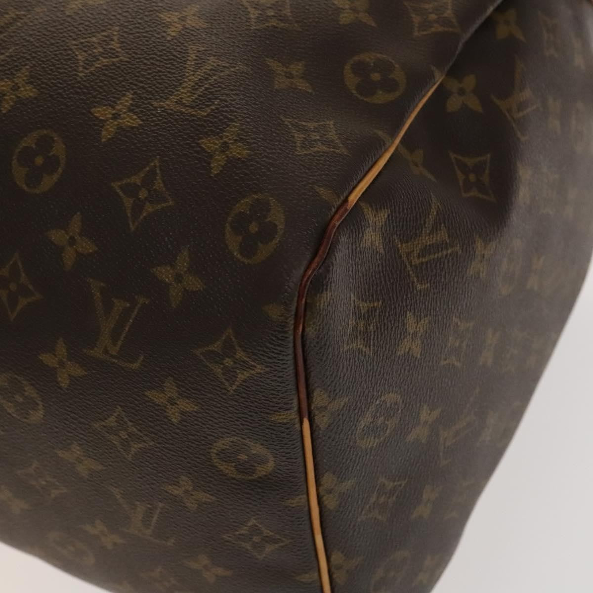 Louis Vuitton Keepall Bag Monogram Canvas, BROWN, CANVAS, Travel bag