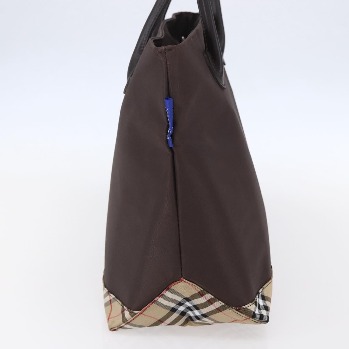Burberry Blue Label Tote Bag Nylon, BROWN, NYLON, Tote bag