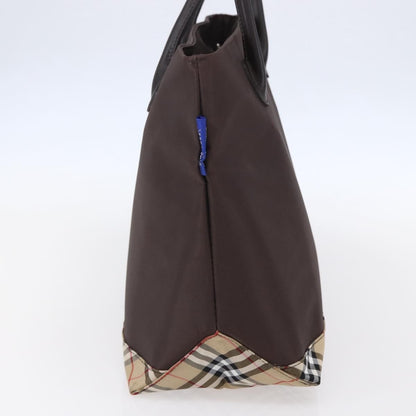 Burberry Blue Label Tote Bag Nylon, BROWN, NYLON, Tote bag