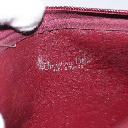 Christian Dior Vintage Trotter Shoulder Bag Canvas, RED, CANVAS, Shoulder bag