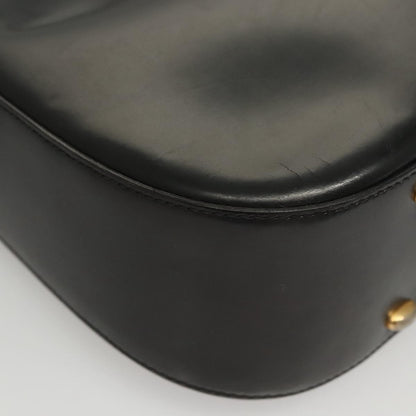 Celine Horse Carriage Shoulder bag Leather, BLACK, LEATHER, Shoulder bag