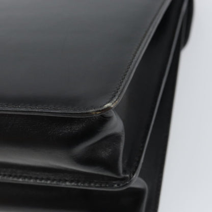 Gucci Vintage Handbag Leather, BLACK, LEATHER, Handbag