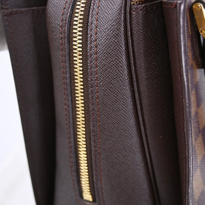 Louis Vuitton Triana Bag Damier, Brown, Canvas, Handbag