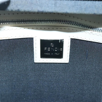 Fendi Vintage Top Handle Bag PVC, NAVY, CANVAS, Handbag