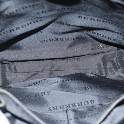 Burberry Front Pocket Flap Messenger Vintage Check Nylon and Nylon, BLACK, NYLON, Crossbody bag