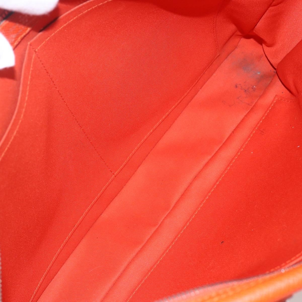 Louis Vuitton Porte-Documents Voyage Briefcase Taiga Leather, ORANGE, LEATHER, Briefcase