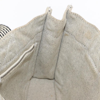 Hermes Fourre Tout Tote Canvas, GRAY, CANVAS, Tote bag