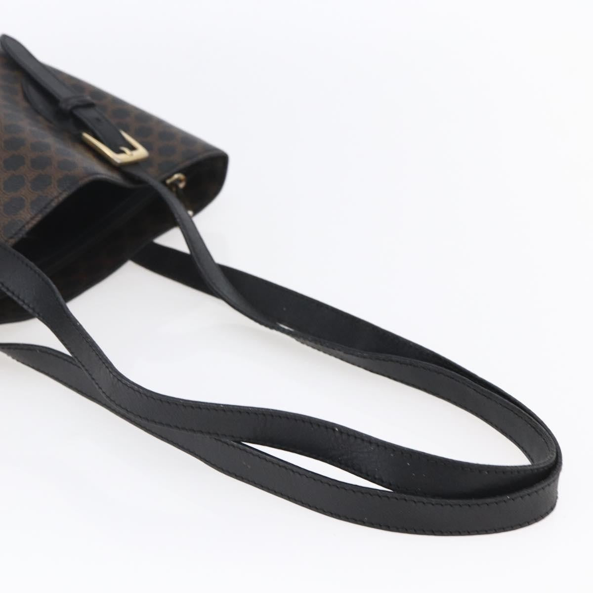 Celine Vintage Macadam Tote bag Canvas, BROWN, CANVAS, Tote bag