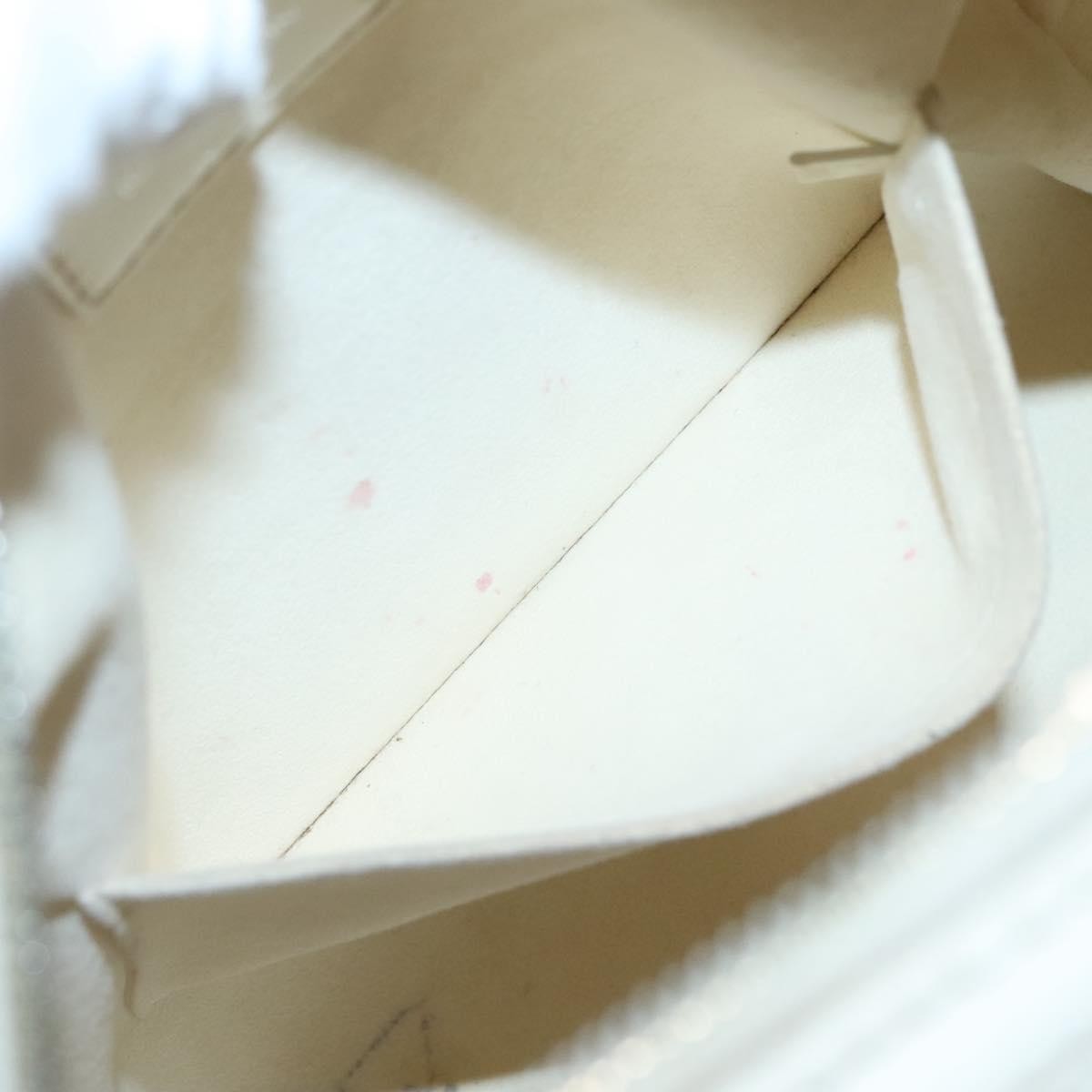 Louis Vuitton Speedy Cube Bag Damier Facette, WHITE, PATENT_LEATHER, Handbag