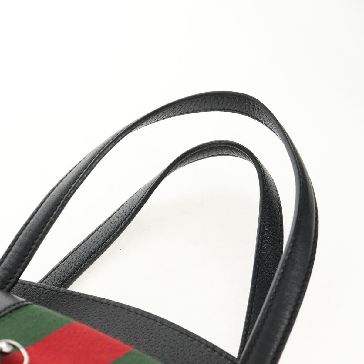 Gucci Totem Top Handle Bag Leather, BLACK, LEATHER, Handbag