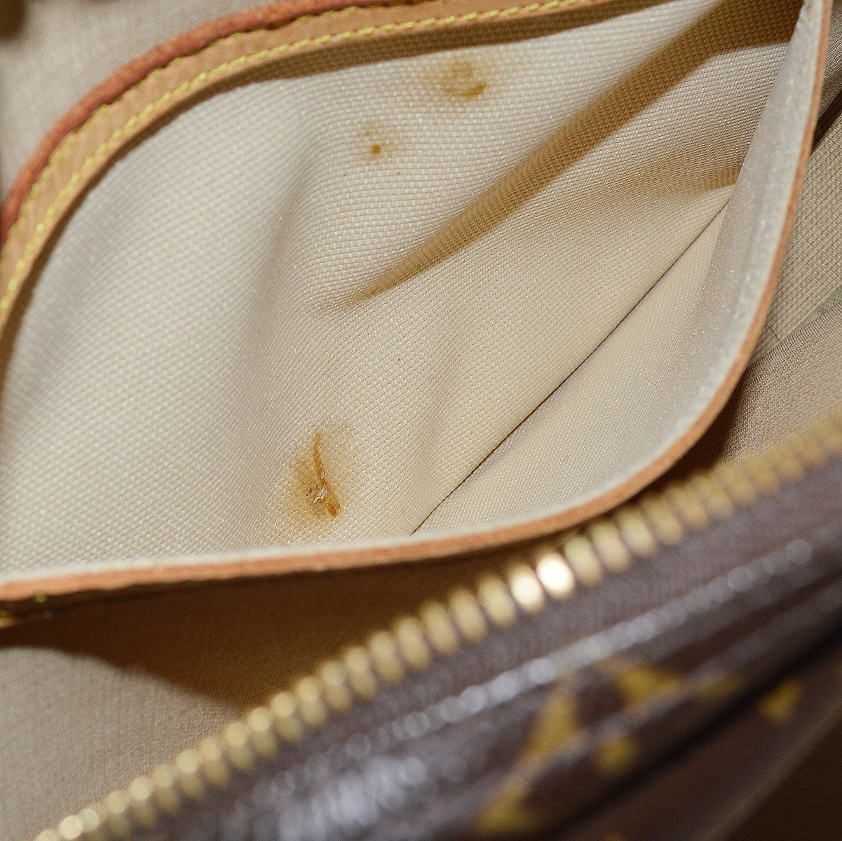 Louis Vuitton Reporter Bag Monogram Canvas, BROWN, CANVAS, Shoulder bag