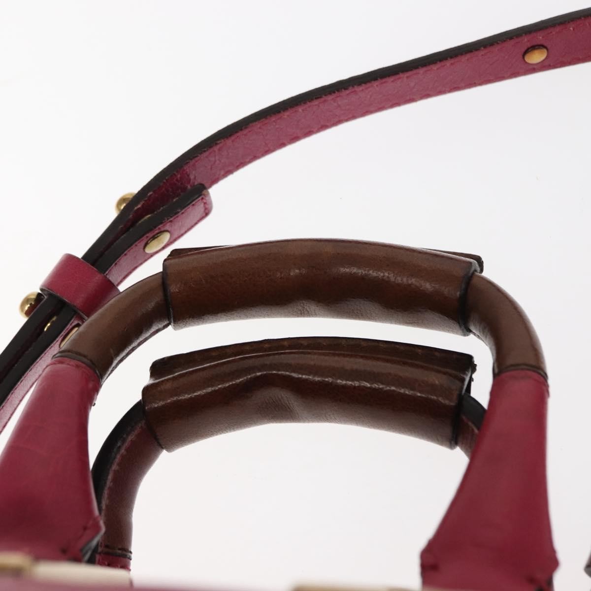 Chloe Ethel Handbag Leather, PINK, LEATHER, Handbag