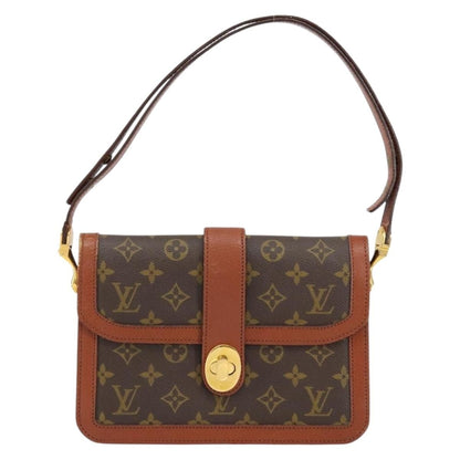 Louis Vuitton Vintage Dauphine Shoulder Bag Monogram Canvas, BROWN, CANVAS, Shoulder bag