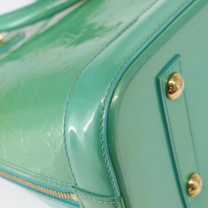 Louis Vuitton Alma Handbag Patent Leather, BLUE, PATENT_LEATHER, Handbag
