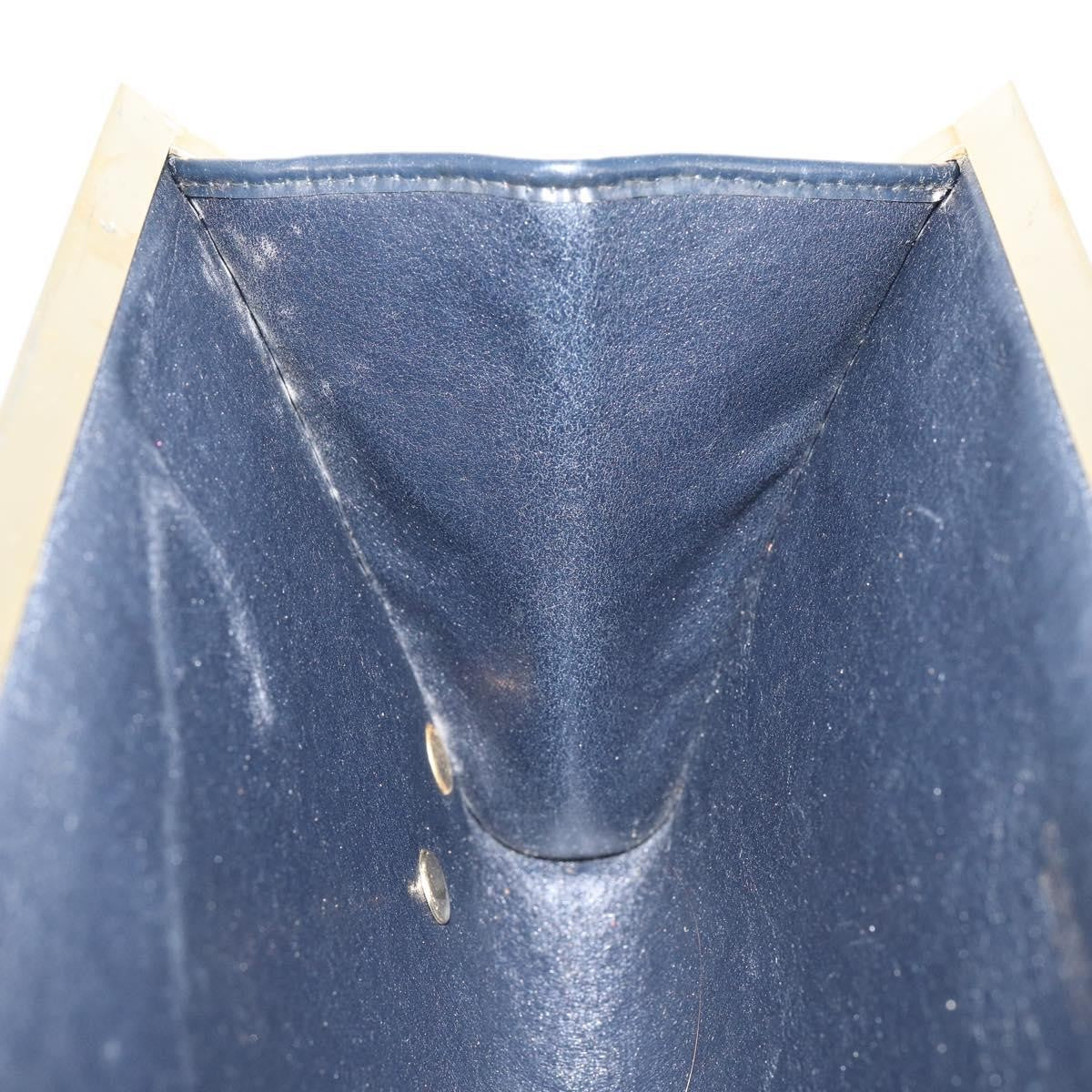 Christian Dior Vintage Trotter Pouch Diorissimo Canvas, NAVY, CANVAS, Clutche & pouche