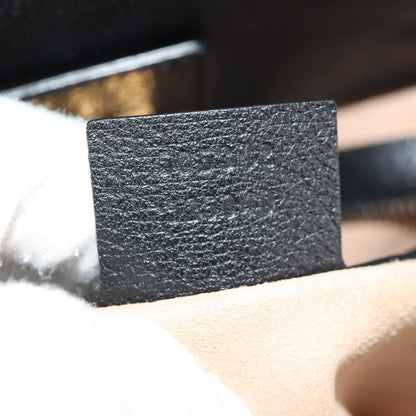 Gucci Totem Top Handle Bag Leather, BLACK, LEATHER, Handbag