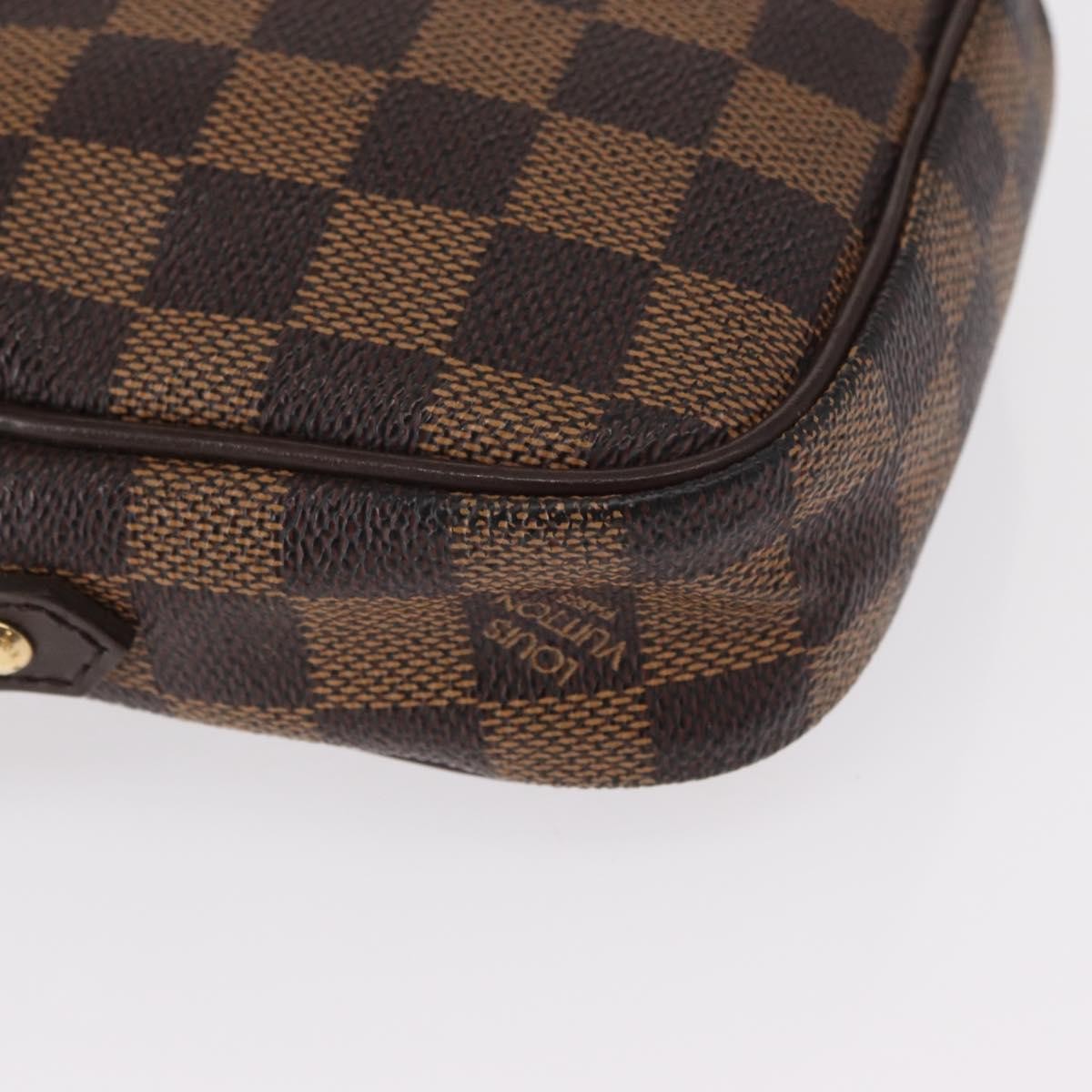 Louis Vuitton Rift Handbag Damier, BROWN, CANVAS, Shoulder bag