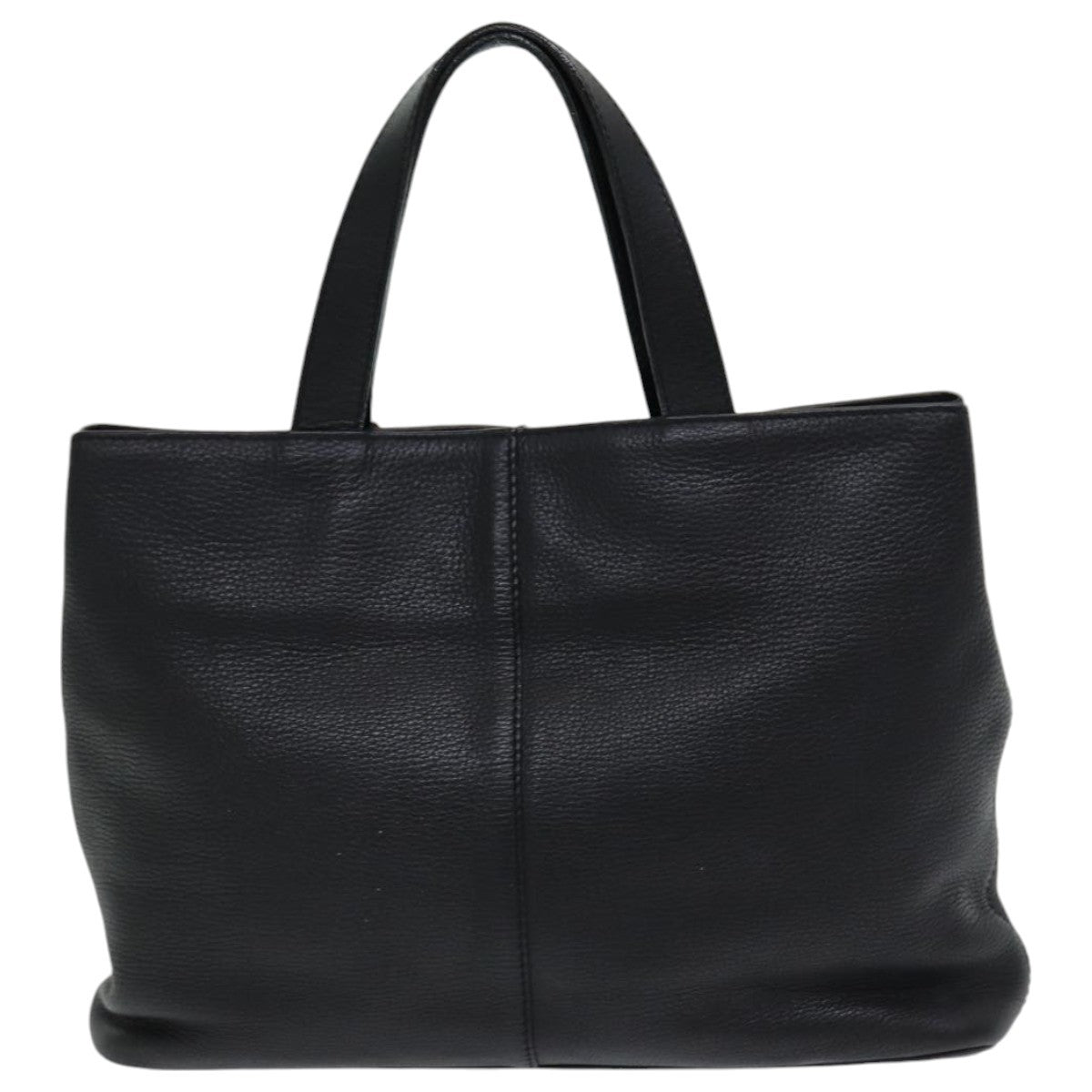 Burberry Vintage Handbag Leather, BLACK, LEATHER, Handbag