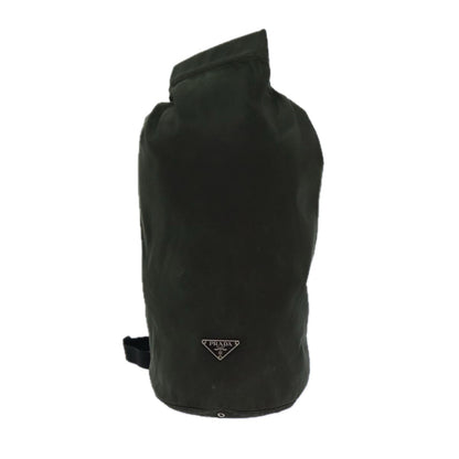 Prada Vintage Shoulder Bag Tessuto, KHAKI, NYLON, Shoulder bag