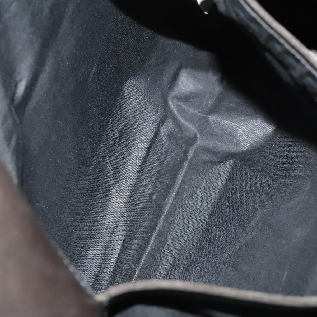 Bottega Veneta Vintage Flap Shoulder Bag Cotton, NAVY, COTTON, Shoulder bag