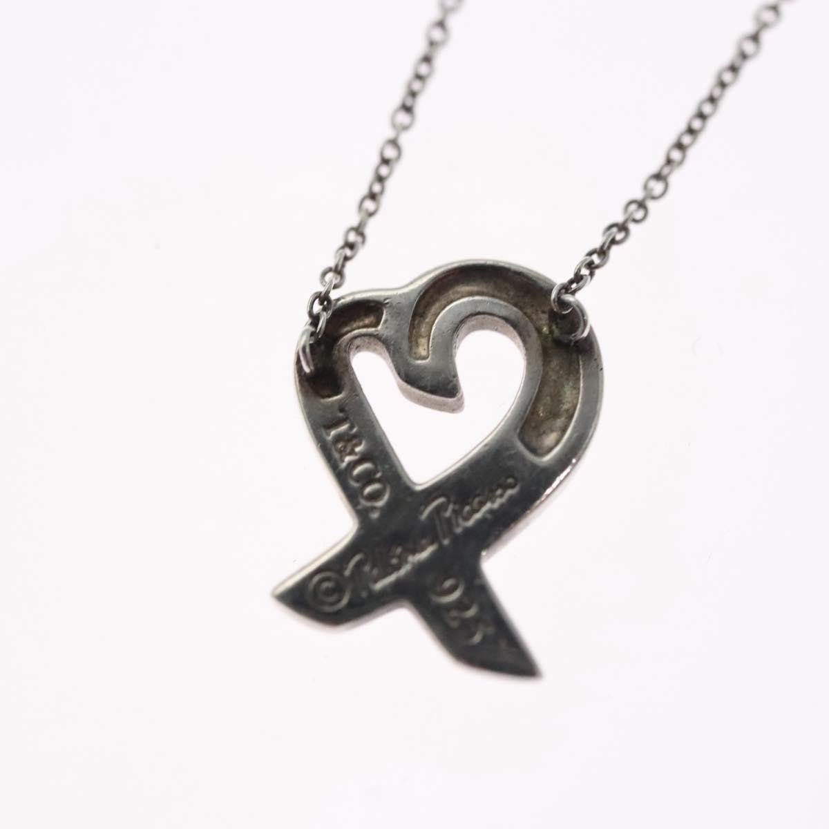 Tiffany & Co. Paloma Picasso Loving Heart Pendant Necklace Silver 925, SILVER, SILVER, Necklace