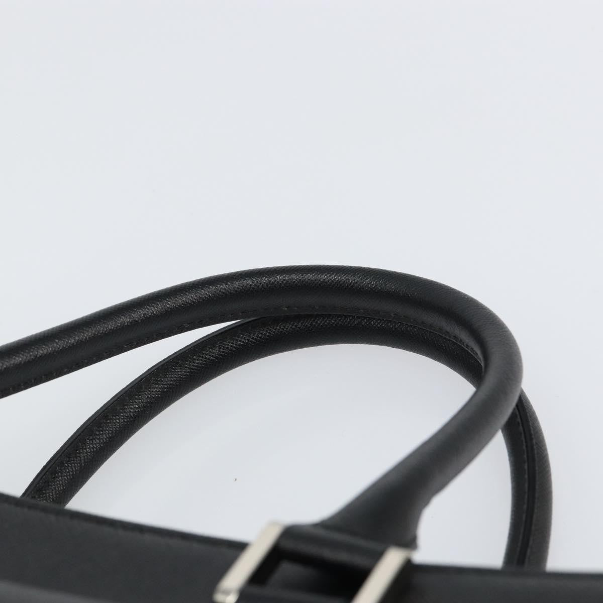 Burberry Vintage tote bag Leather, BLACK, LEATHER, Tote bag